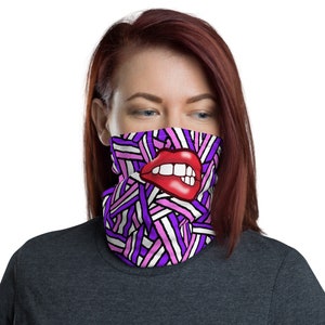 Ich bin geschützt 12 in 1 multifunktionale Gesichtsmaske Schal, Kopfbedeckung, Stirnband, Hals Gaiter, Bandana, Balaclava, Mütze, Armband, Haarband