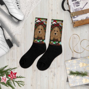 Christmas Exclusive Cocker Spaniel Socks