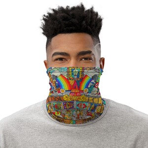 Calendario Azteca Neck Gaiter