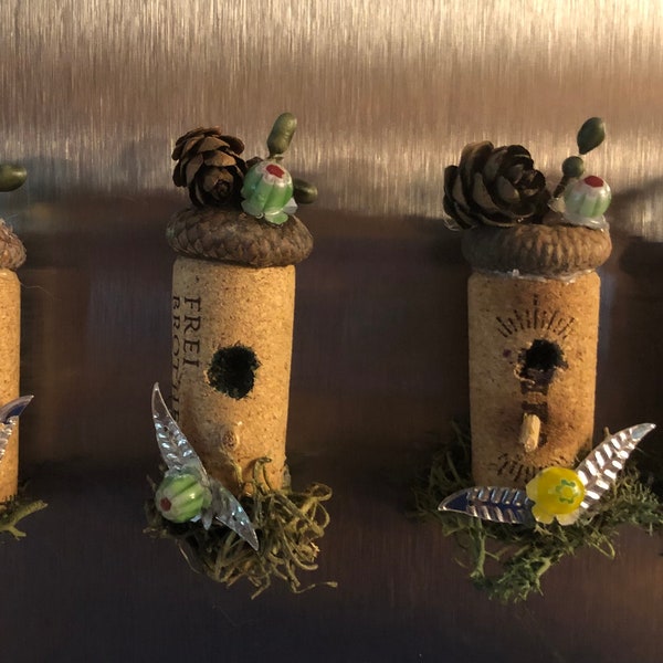Cork Birdhouse Etsy