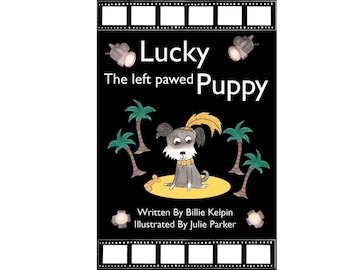 Lucky the Left Pawed Puppy Children's Book (author-signed)