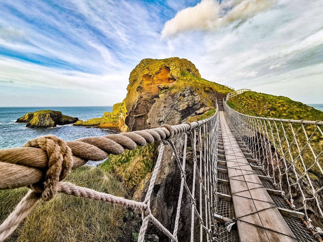 Carrick A Rede Rope Bridge Etsy