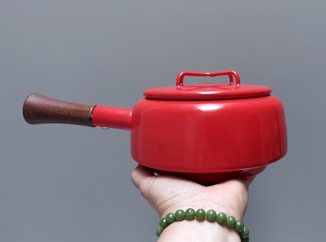 Dansk Designs France Mini Saucepan, Kobenstyle Sauce Pan, Chili Red