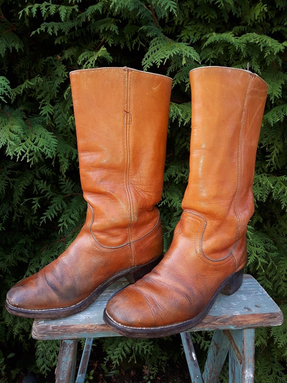 frye campus leather boot