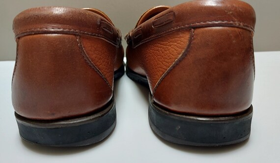 Buy Allen Edmonds Mens Loafers, Slip On, Size 8 D, Brown  display picture 2
