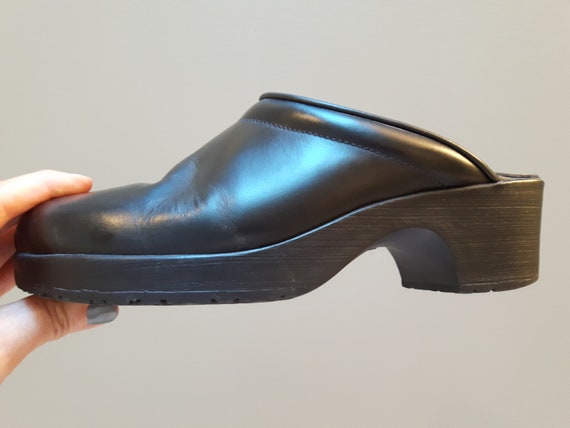 leather mules canada