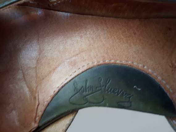 Fluevog, Ladies 7.5 Shoes, Olive Green, Dark Gree… - image 8