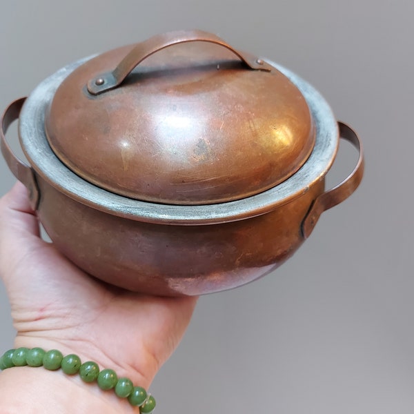 Tarnished Copper Bowl
