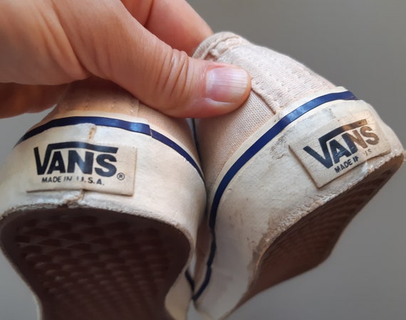 vintage vans made in usa