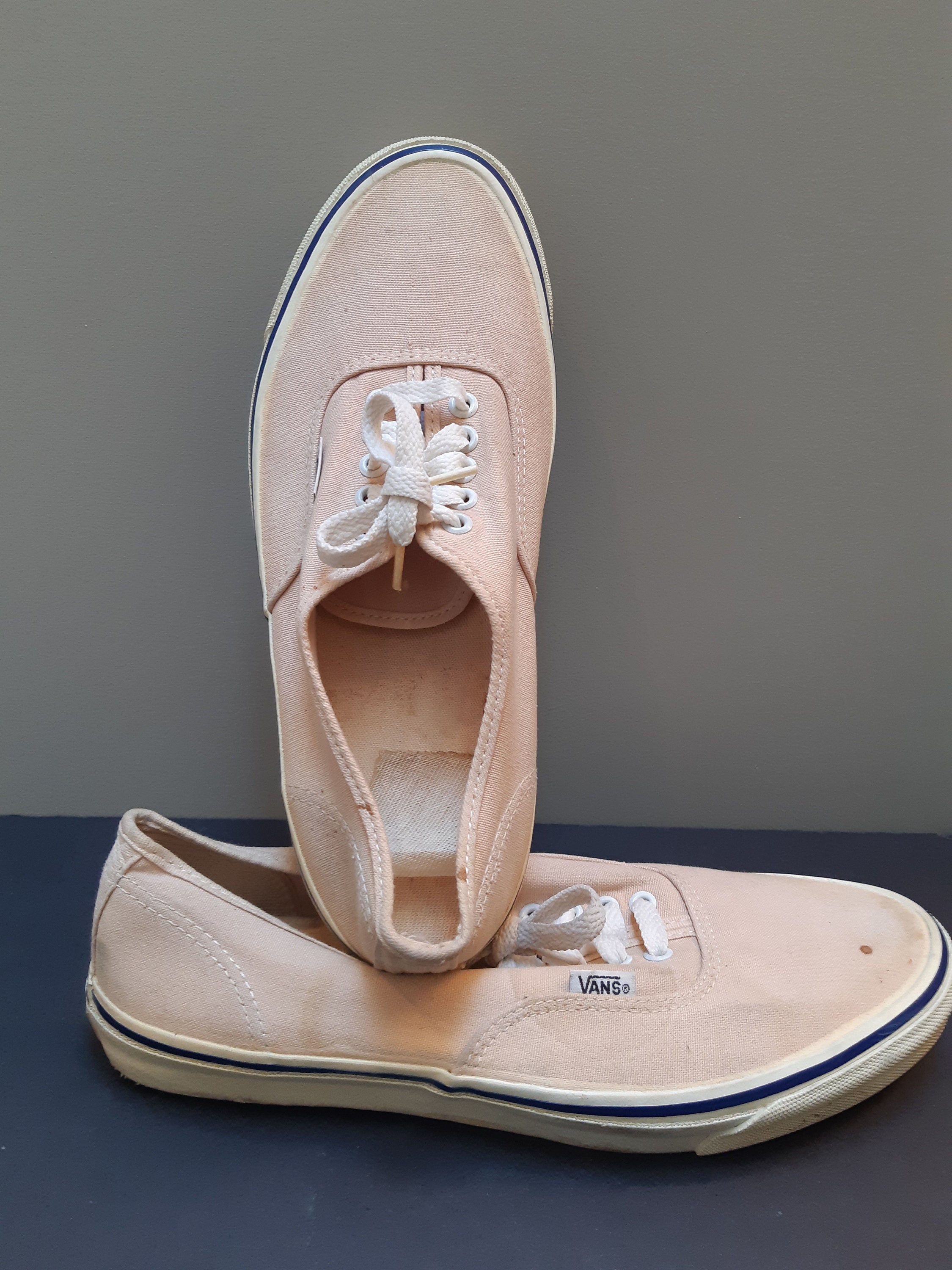 Vintage Vans Mens 11.5 Made in USA 1970's Authentic 44 Etsy