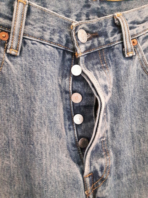 levi's button fly 501
