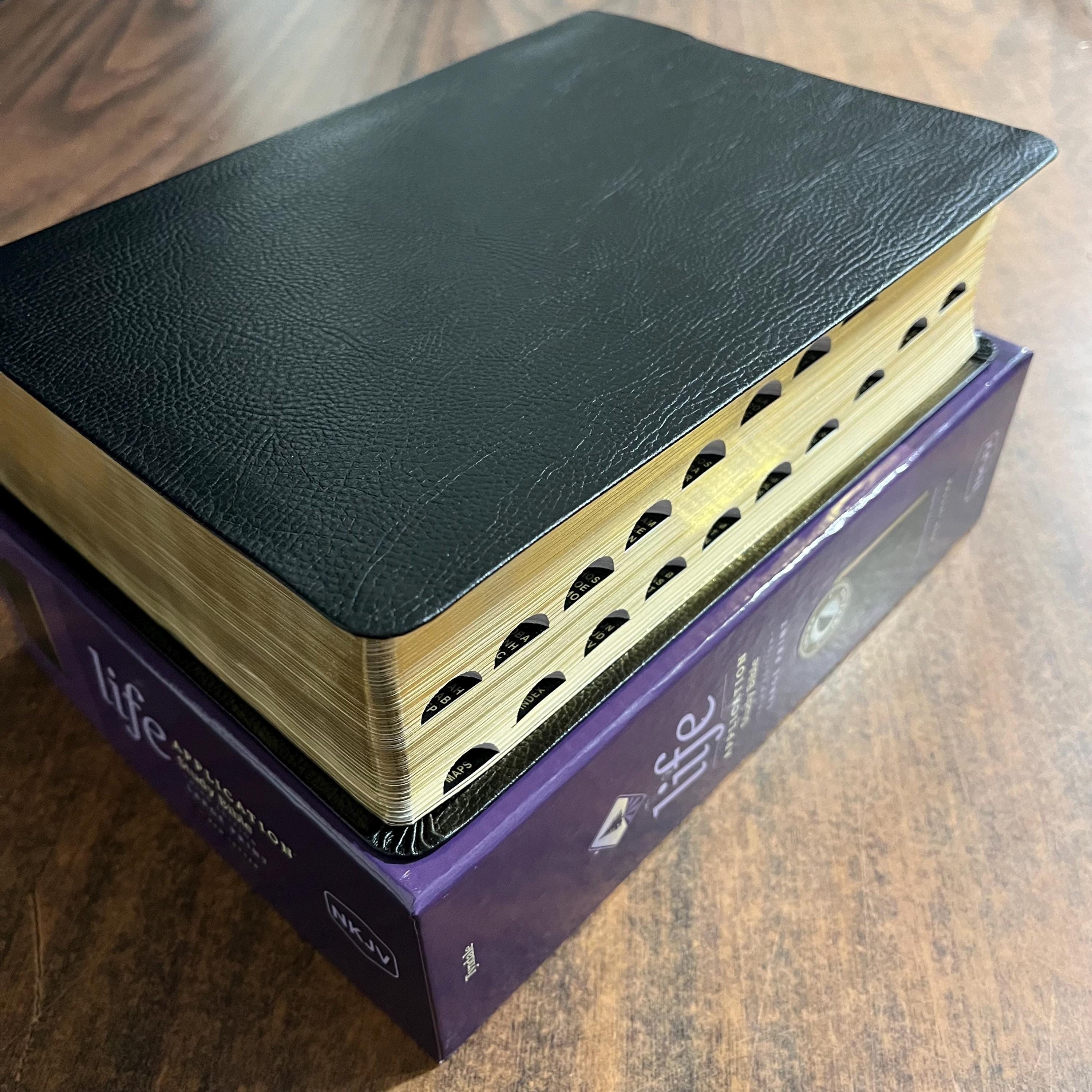 Personalized NKJV Large Print Life Application Study Bible