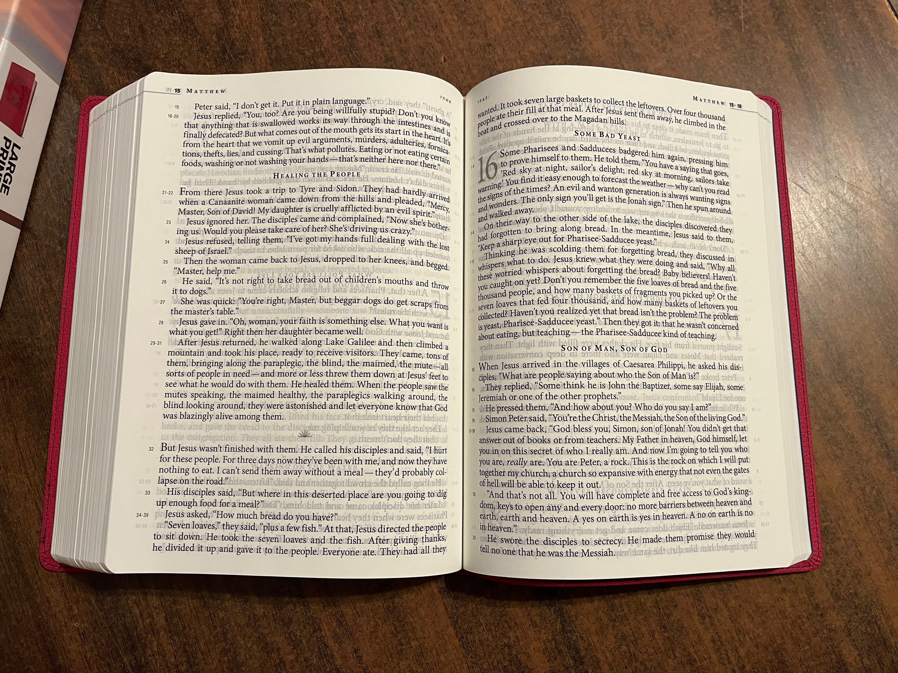 What Is The Best Large Print Bible