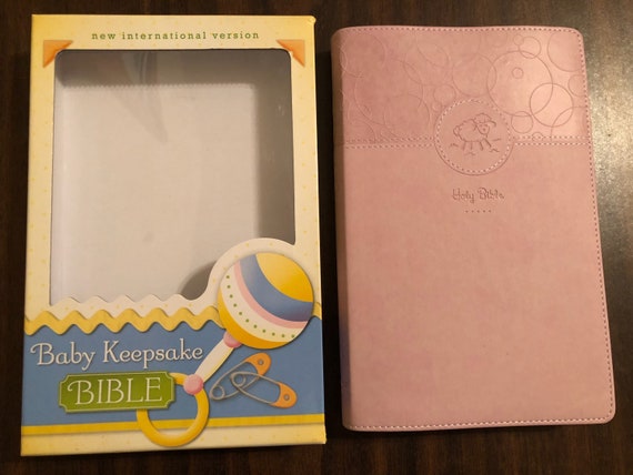 personalized baby bibles
