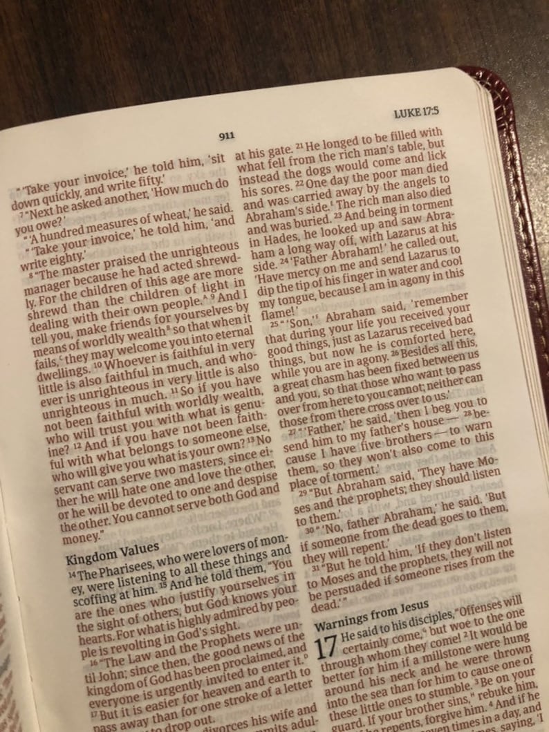 Personalized CSB Military Bible Compact - Marines - Burgundy ...
