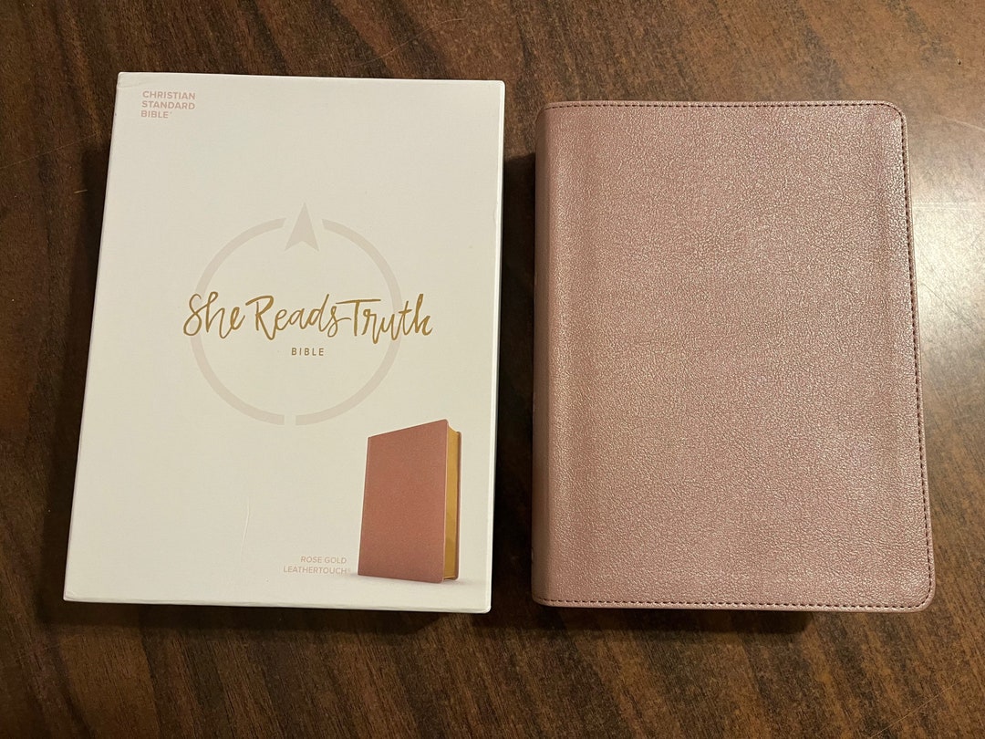 Personalized CSB She Reads Truth Devotional Bible - Rose Gold