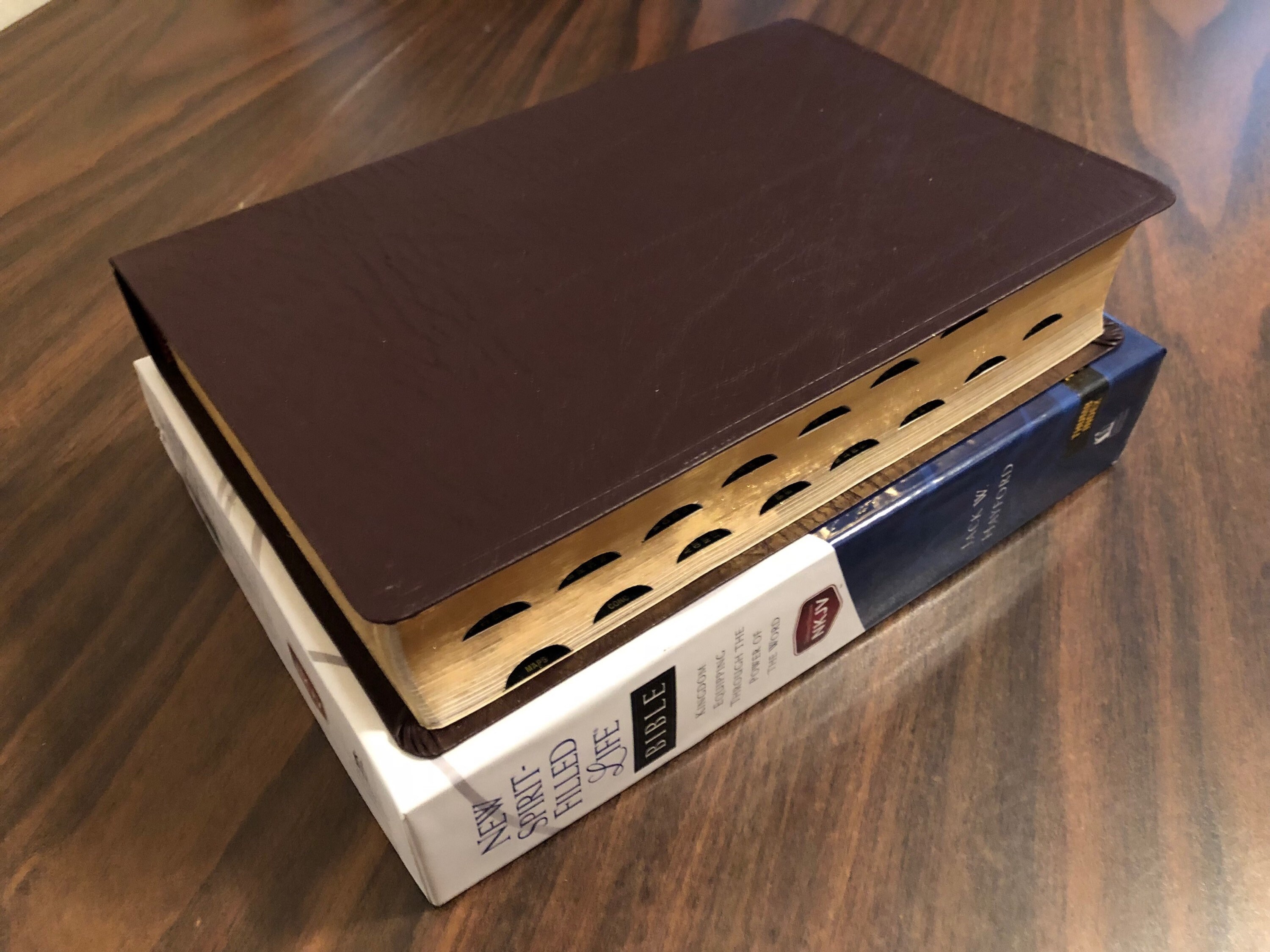 PERSONALIZED NKJV New Spirit Filled Life Study Bible Indexed