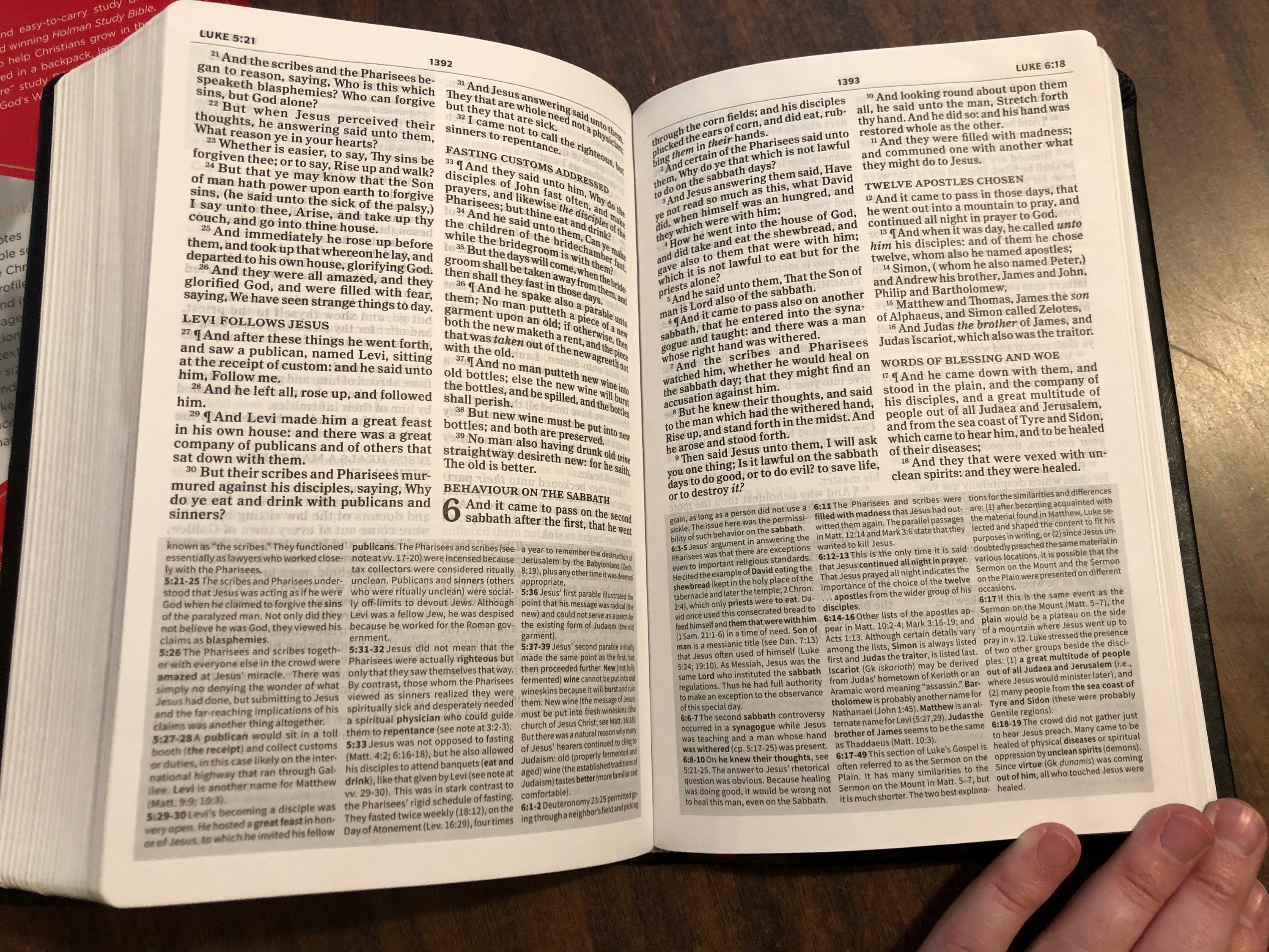PERSONALIZED KJV Everyday Study Bible Black LeatherTouch Custom