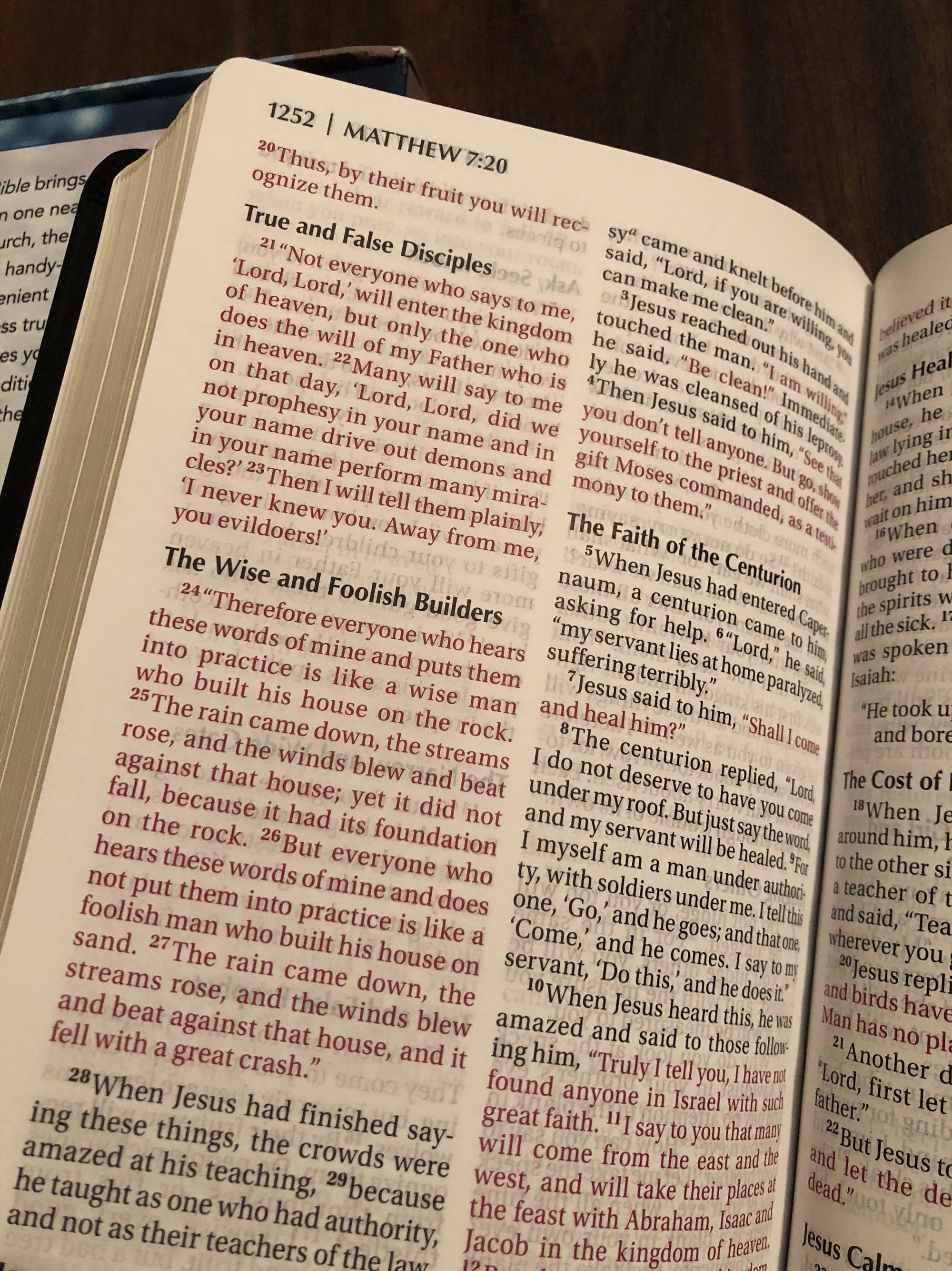 Personalized NIV Large Print Bible Black Genuine Leather Custom
