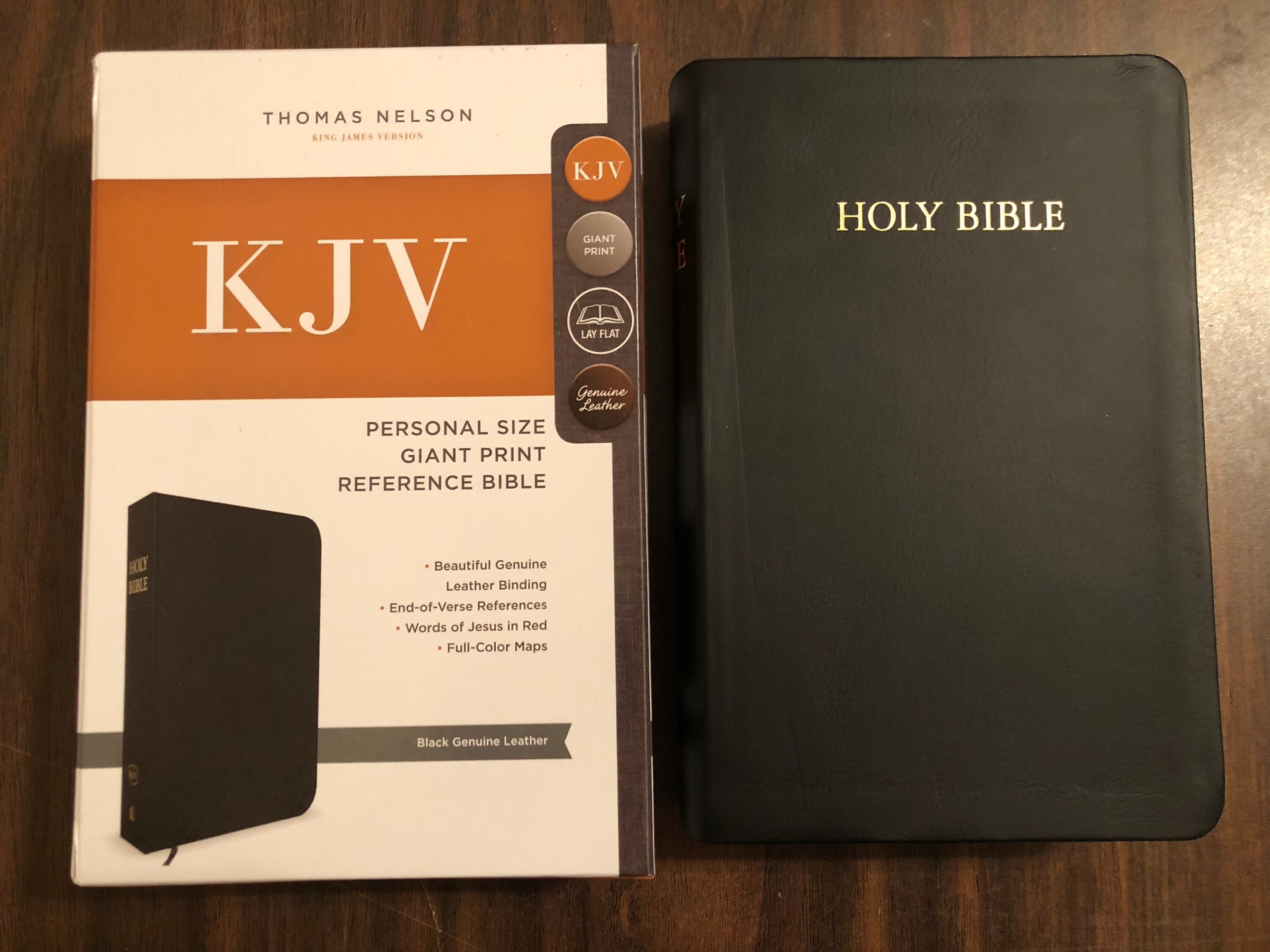 KJV Giant Print CenterColumn Reference Bible Premier