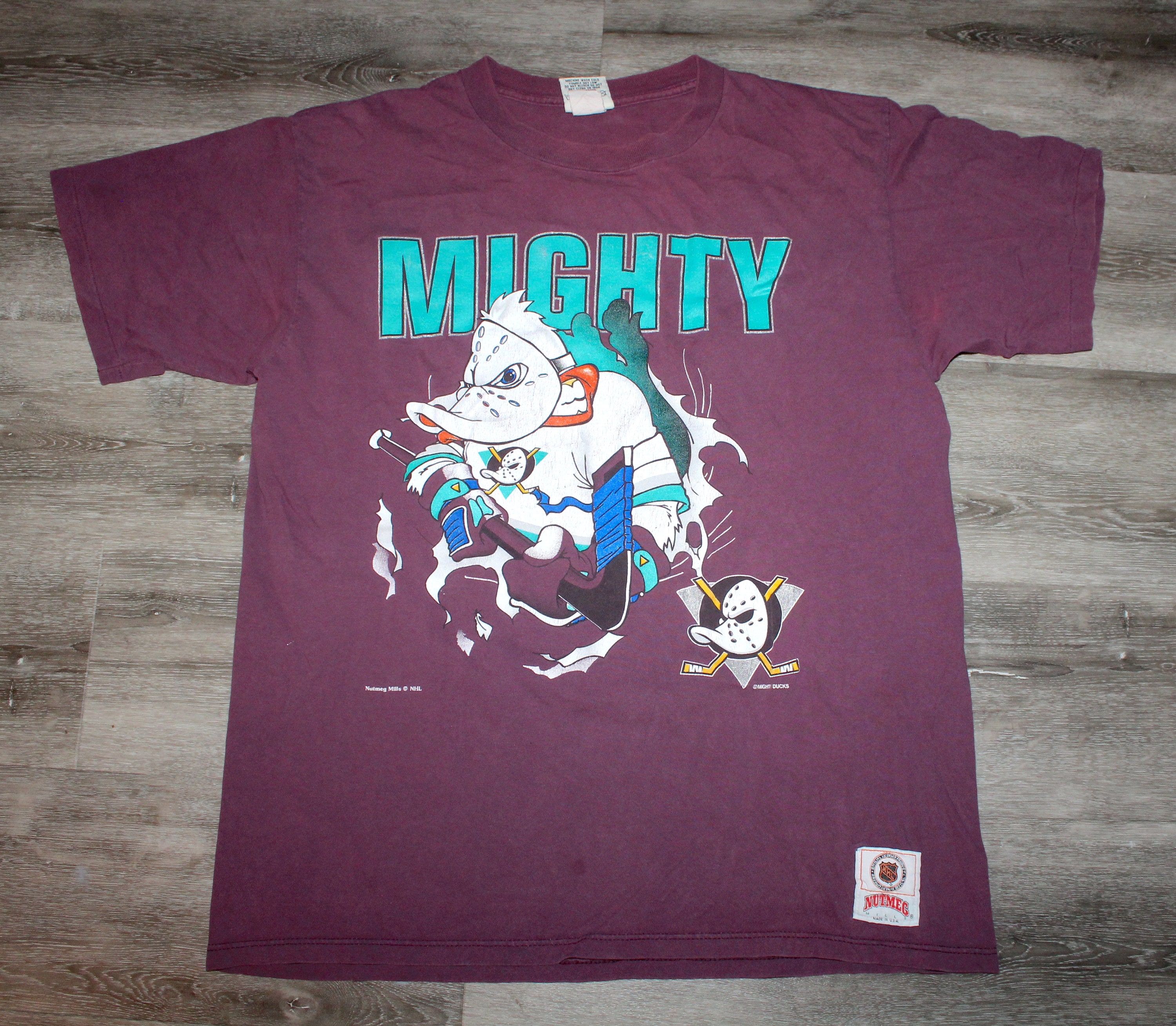 wesgemblung Retro Mighty Ducks Long Sleeve T-Shirt