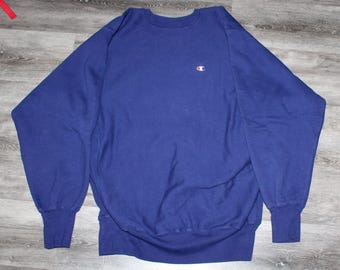Champion sweater oversized 80s sales