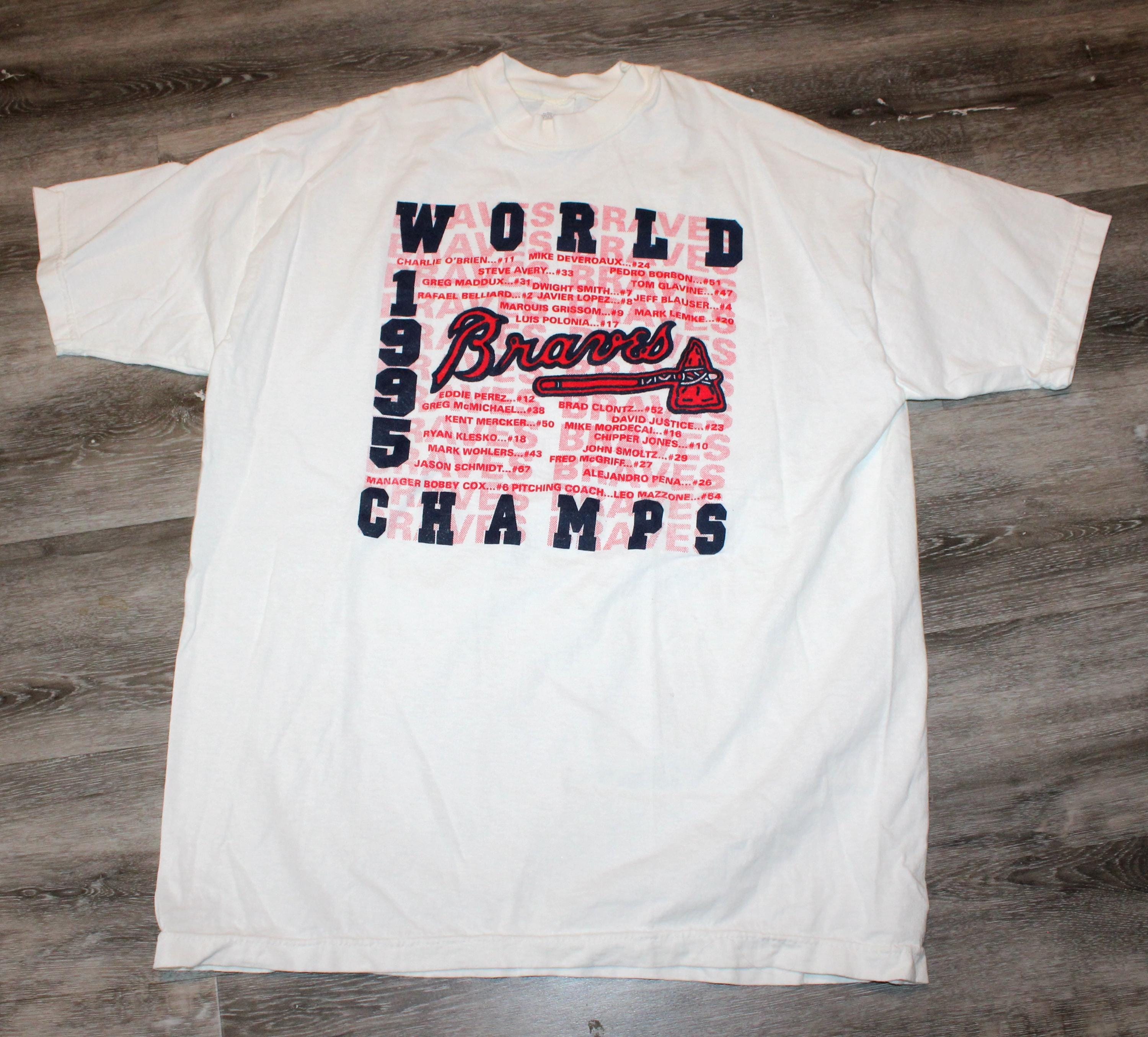 1995 Atlanta Braves - Etsy