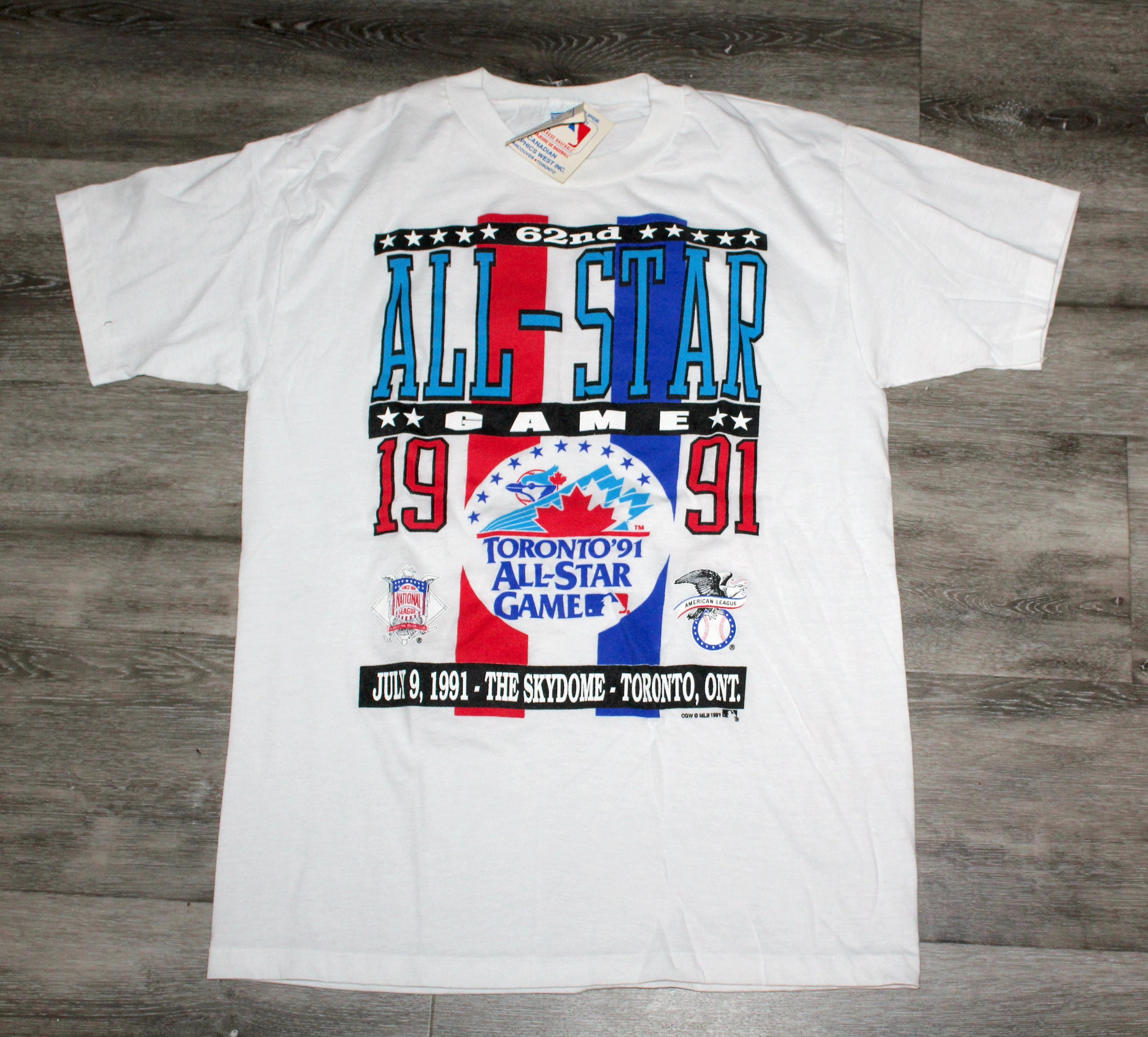Vintage 80s 90s Clothing MLB Toronto Blue Jays Baseball 1991 All