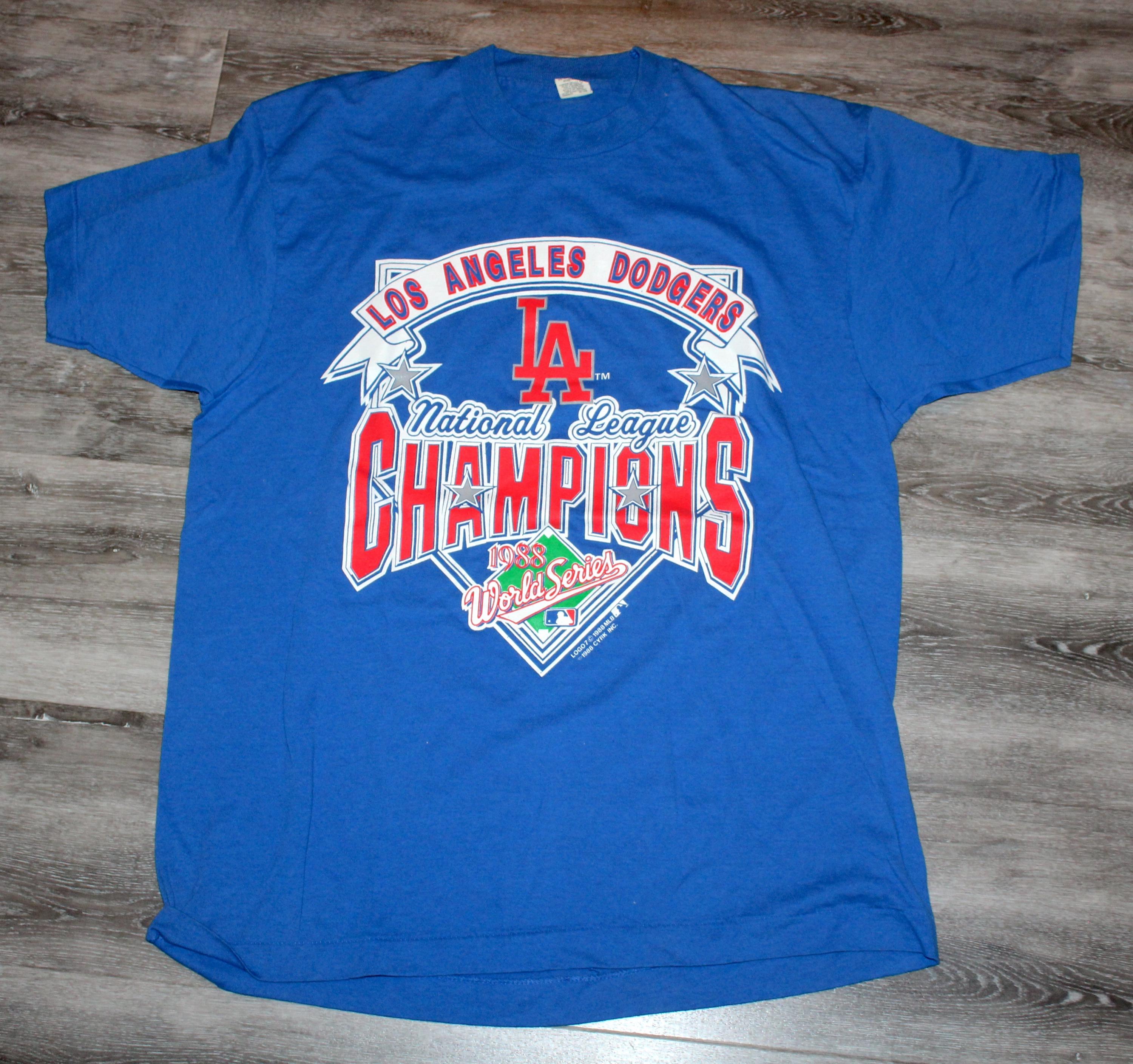 1988 Dodgers World Series Shirt - Etsy