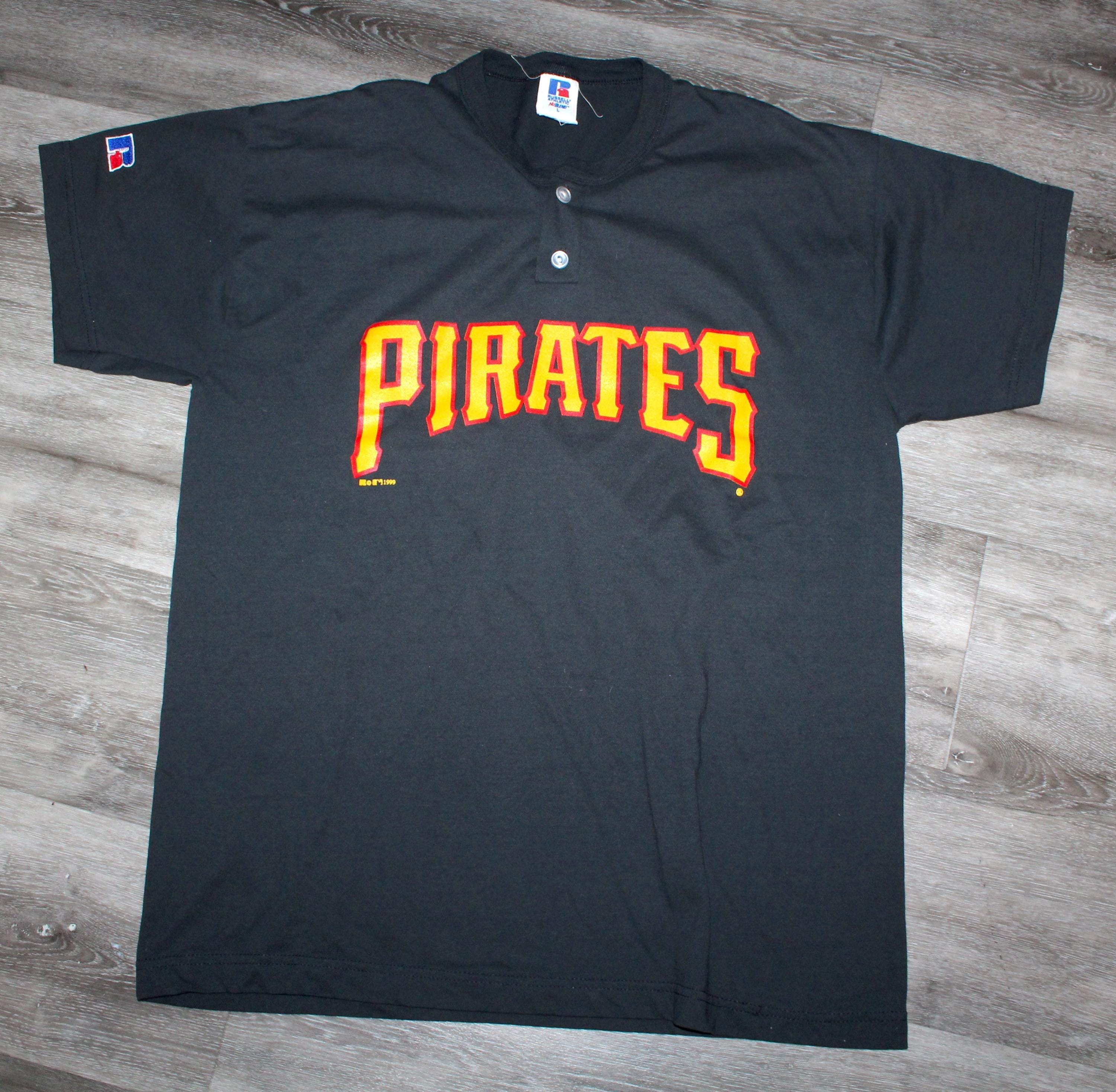 ウェア VINTAGE 90s MLB PITTSBURGH PIRATES Vintage 90s Clothing MLB Pittsburgh Pirates Baseball 1999 Russell