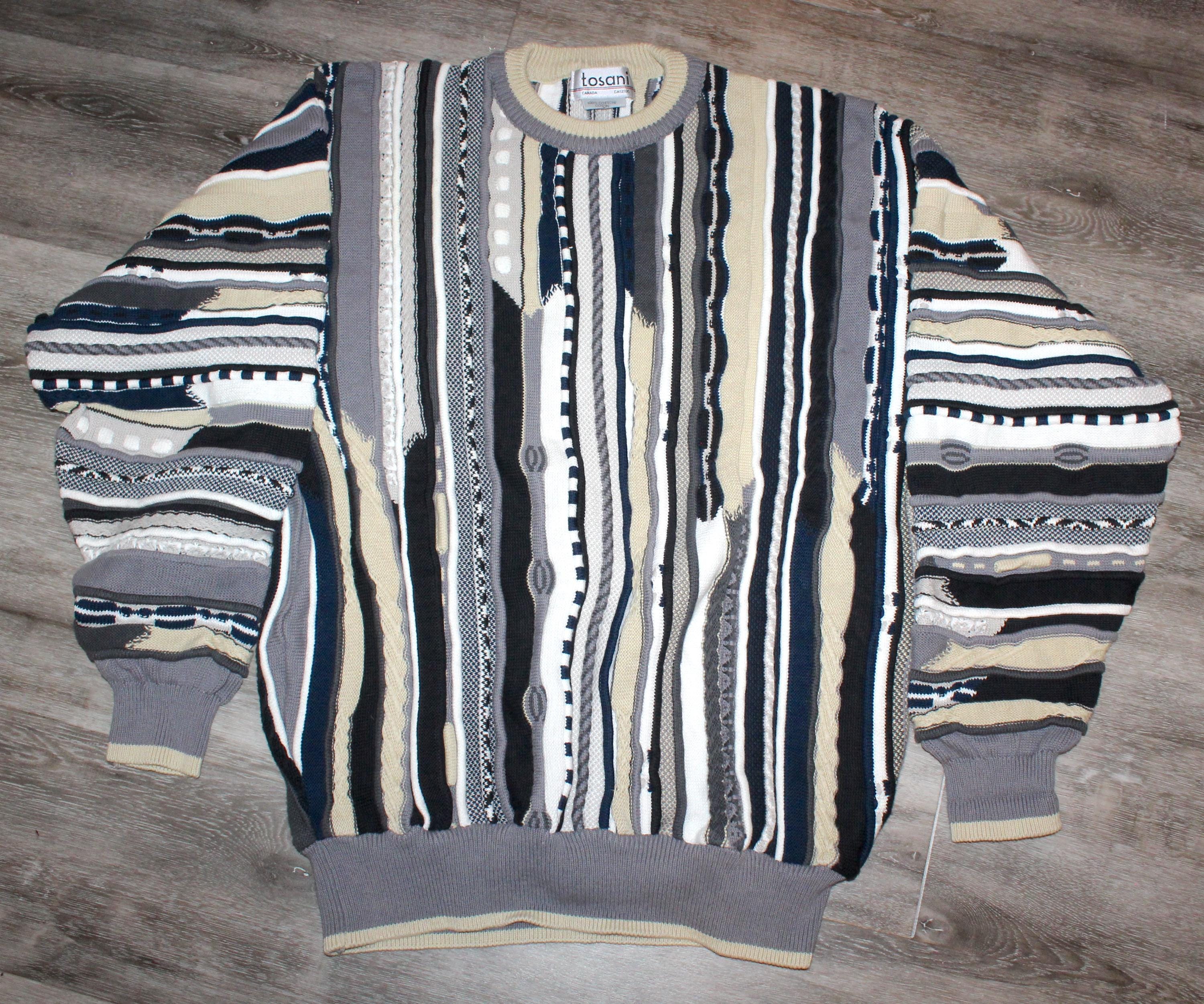 Vintage 90s Clothing Tosani Biggie Coogi Coogie Style Men Size