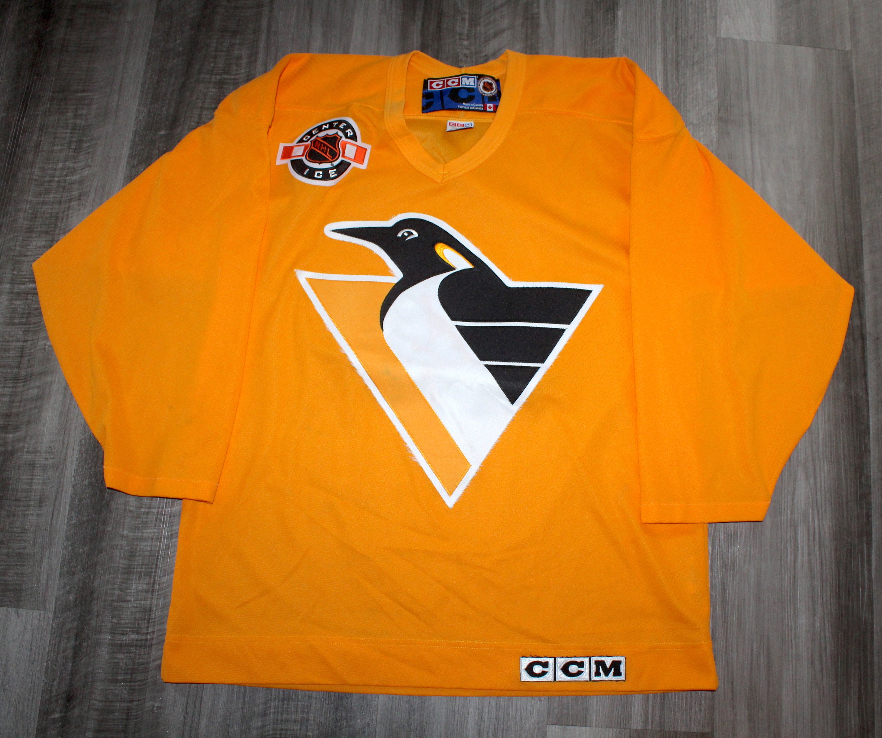 CCM Pittsburgh Penguins Long Sleeve Jersey Crew Sweater