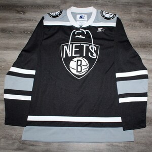【希少・00’s・Y2K】G-III Nets '67 SETUP XXL SHENHE Women's Mesh Football Jersey Graphic V Neck Short