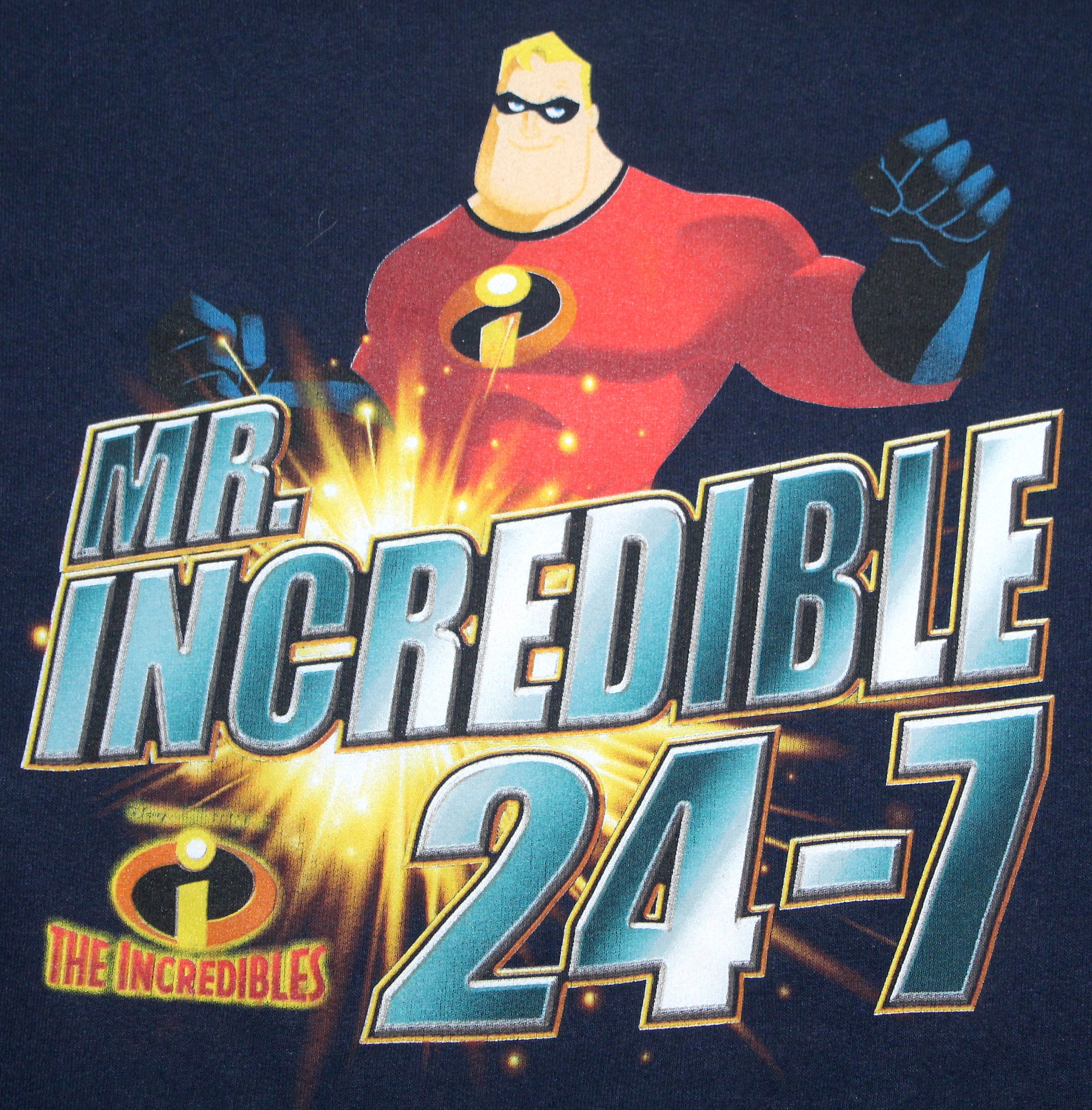 00s ミスターインクレディブル ロンT ディズニー 映画 ムービー Tシャツ 00s Disney Mr. Incredibles ミスターインクレディブル ロンT