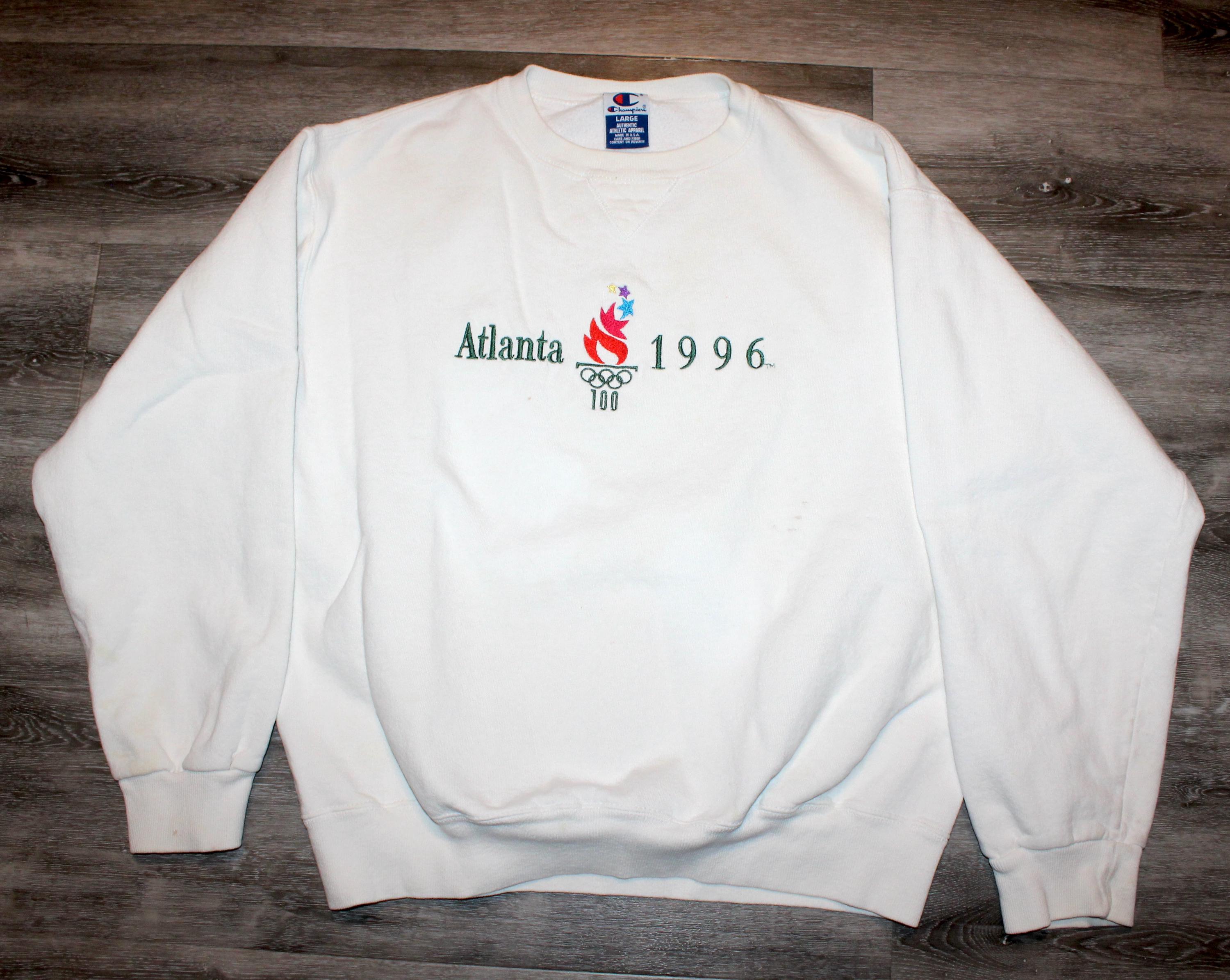 Atlanta Sweatshirt 1996 - Etsy Canada