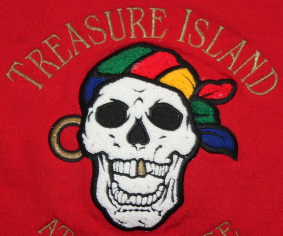 Vintage 90s Clothing Treasure Island Mirage Casin… - image 2