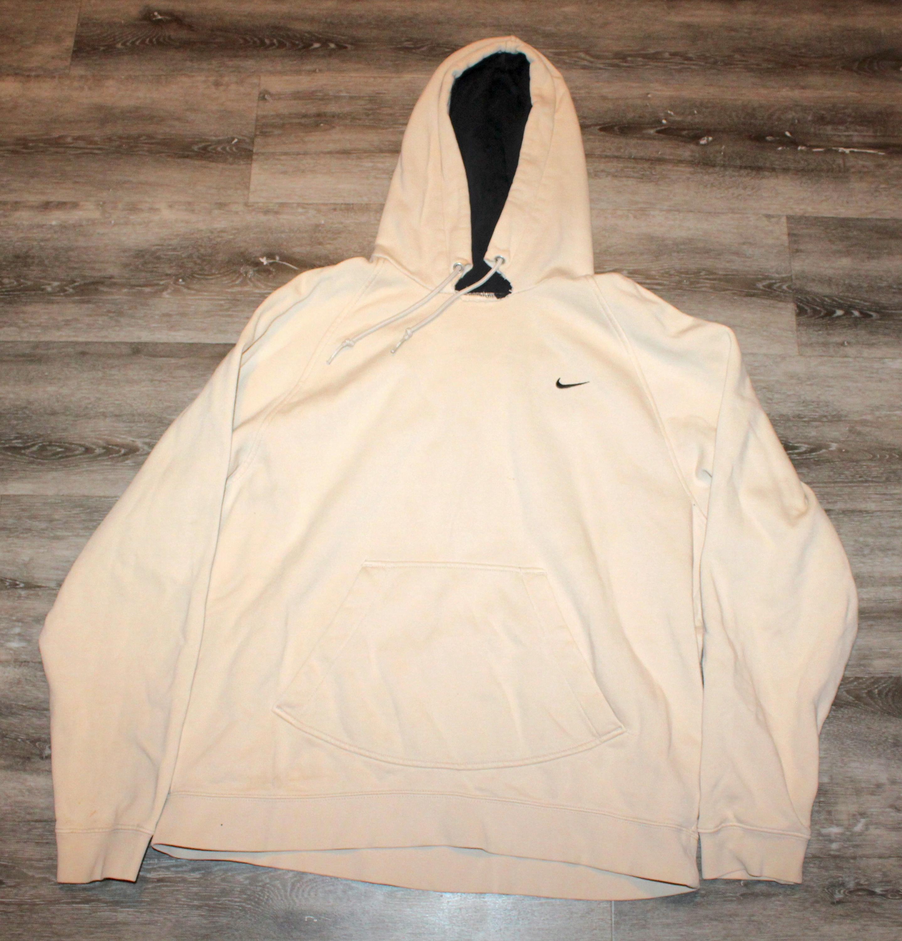 tan nike sweater