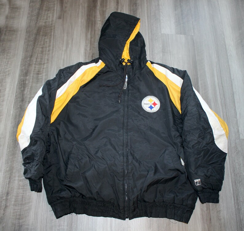 Steelers winter coat mens Clearance
