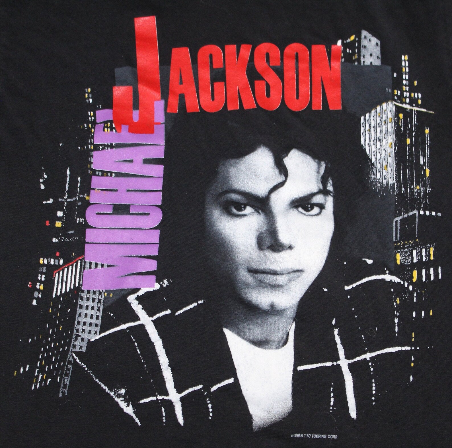 Vintage 80s Pop Music Clothing Michael Jackson Men Size XS / - Etsy