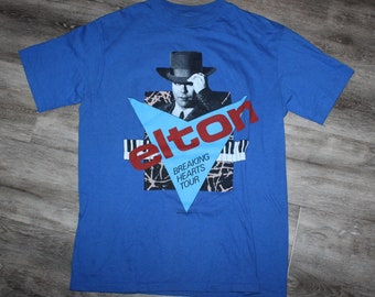 ヴィンテージ 1995 エルトン・ジョン コンサートツアー Tシャツ