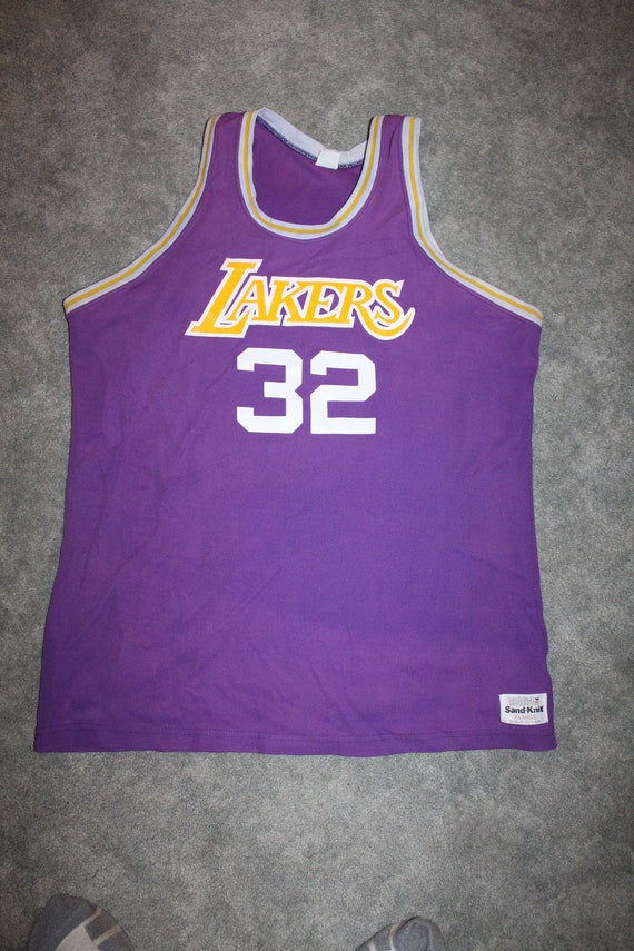 Vintage 70s 80s Clothing NBA Los Angeles Lakers Basketball Magic