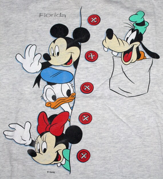 Vintage 90s Clothing Walt Disney World Florida Me… - image 2