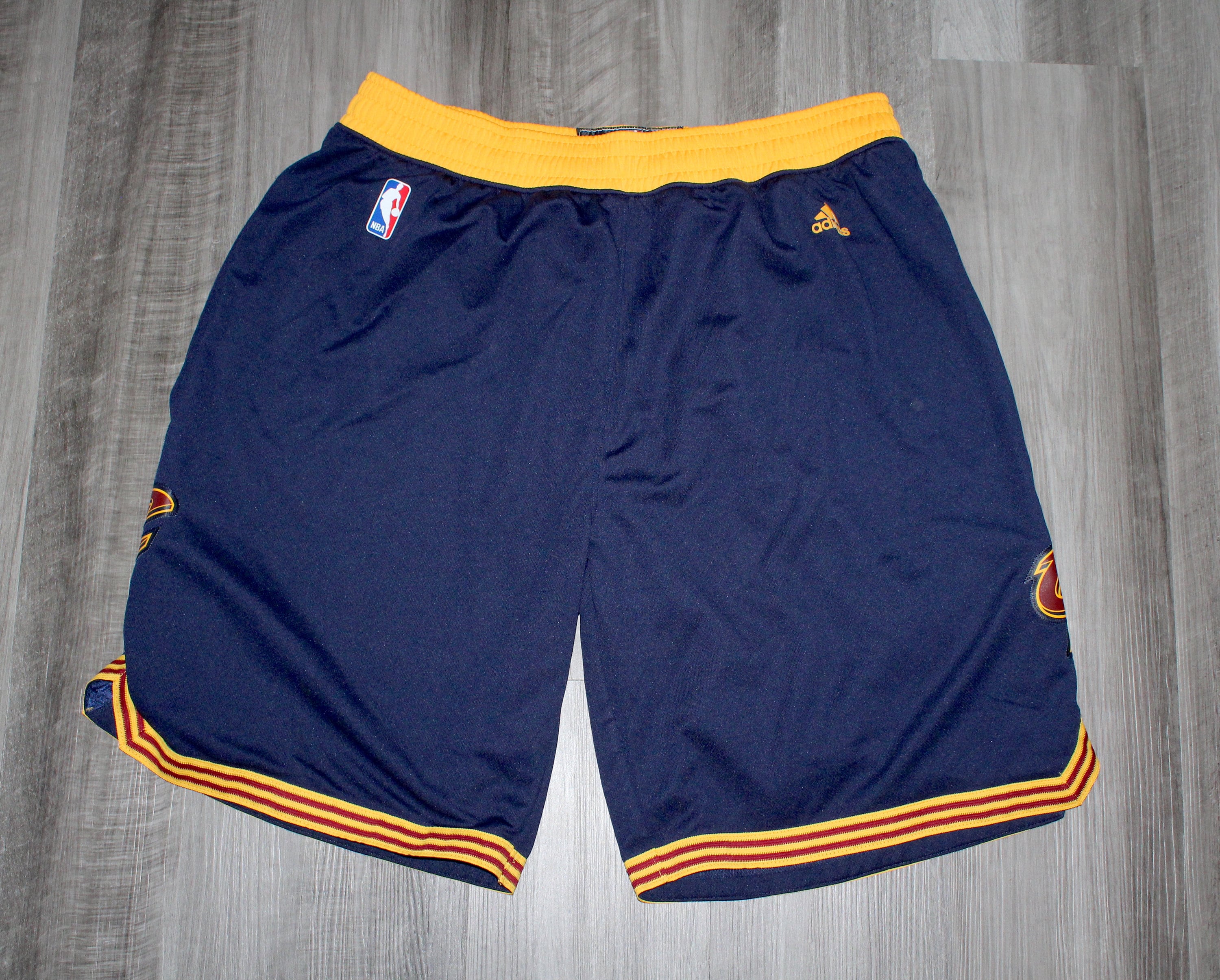 90s Champion Golden State Warriors Basketball Shorts Blue XL