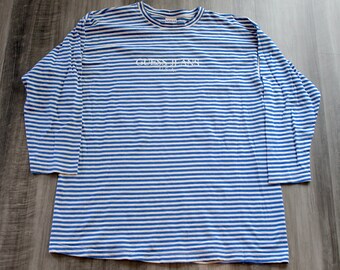 Striped Guess Shirt | Etsy Singapore