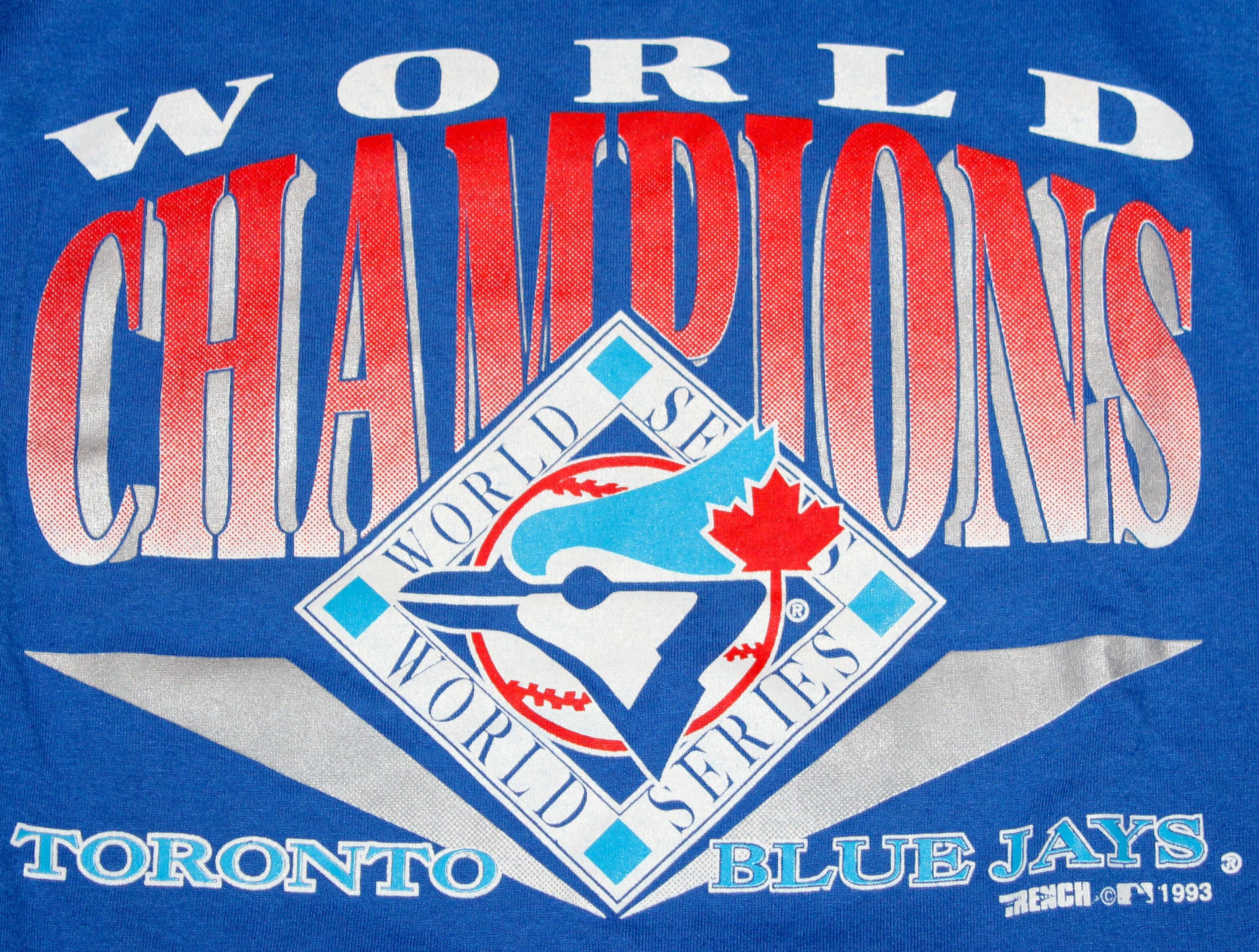 Vintage 90s Clothing MLB Toronto Blue Jays Baseball 1993 World
