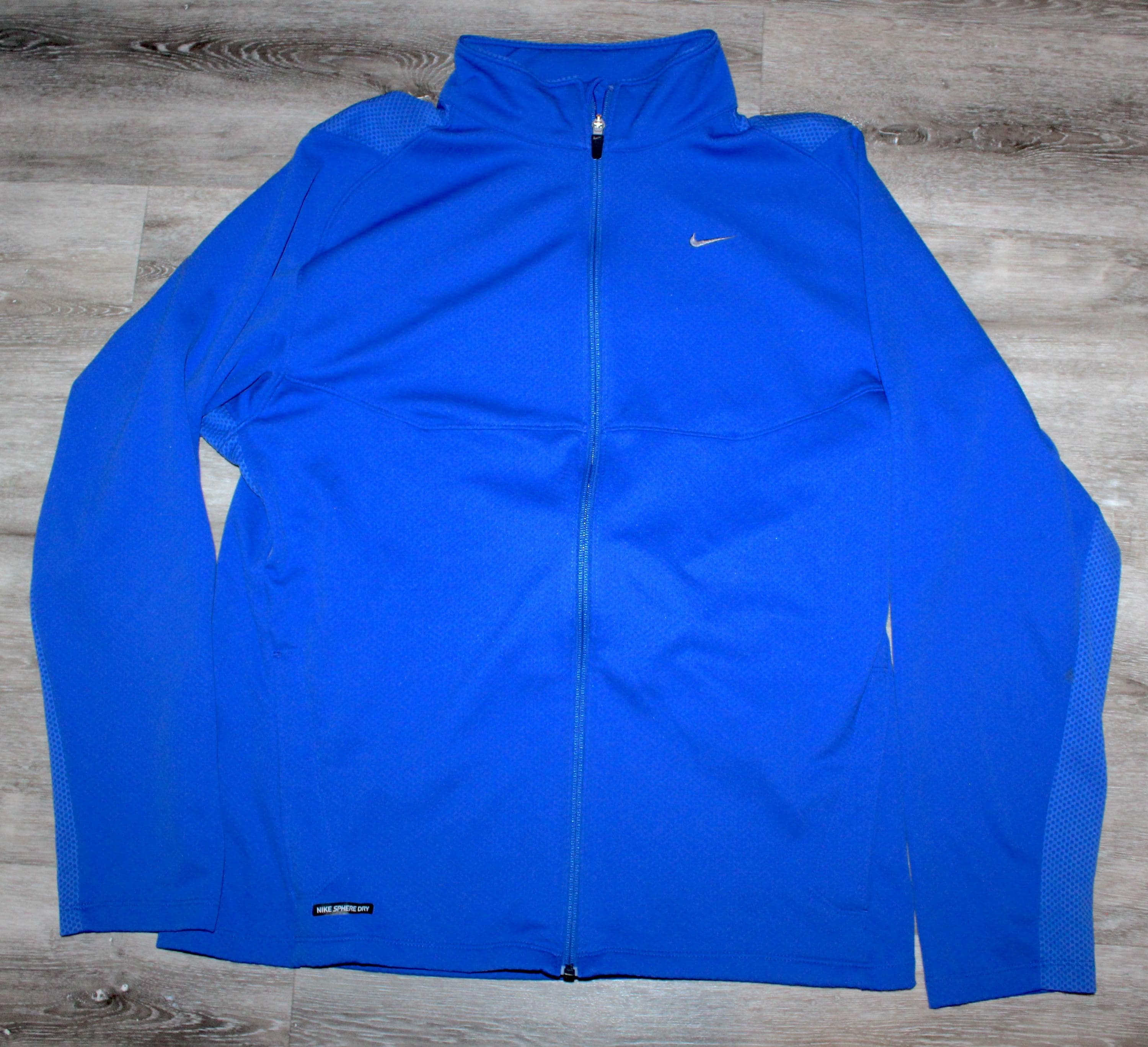 トップス OLD NikeSphere p/o waffle parka top blue OLD NikeSphere p/o waffle parka top blue