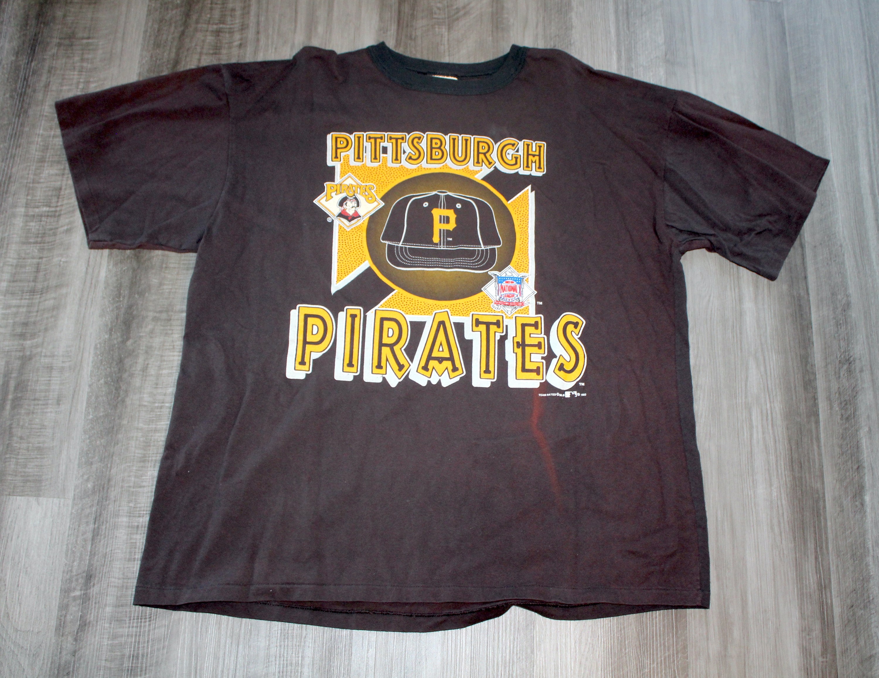 Vintage 90s Clothing MLB Pittsburgh Pirates Baseball Men Size 