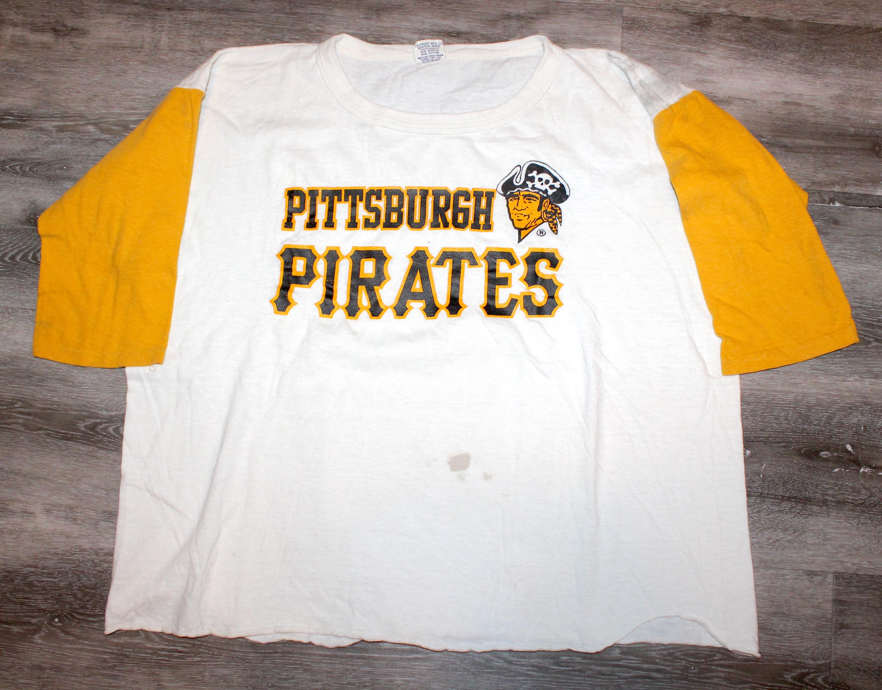 Veste Satinée Vintage Pittsburgh Pirates Années 80 - Taille L - Marque Starter