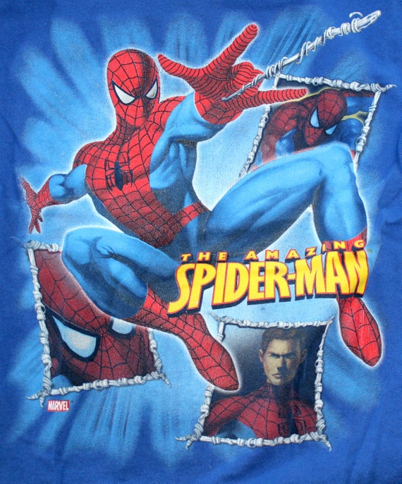 Vintage 2000s Clothing y2k Marvel the Amazing Spiderm… - Gem