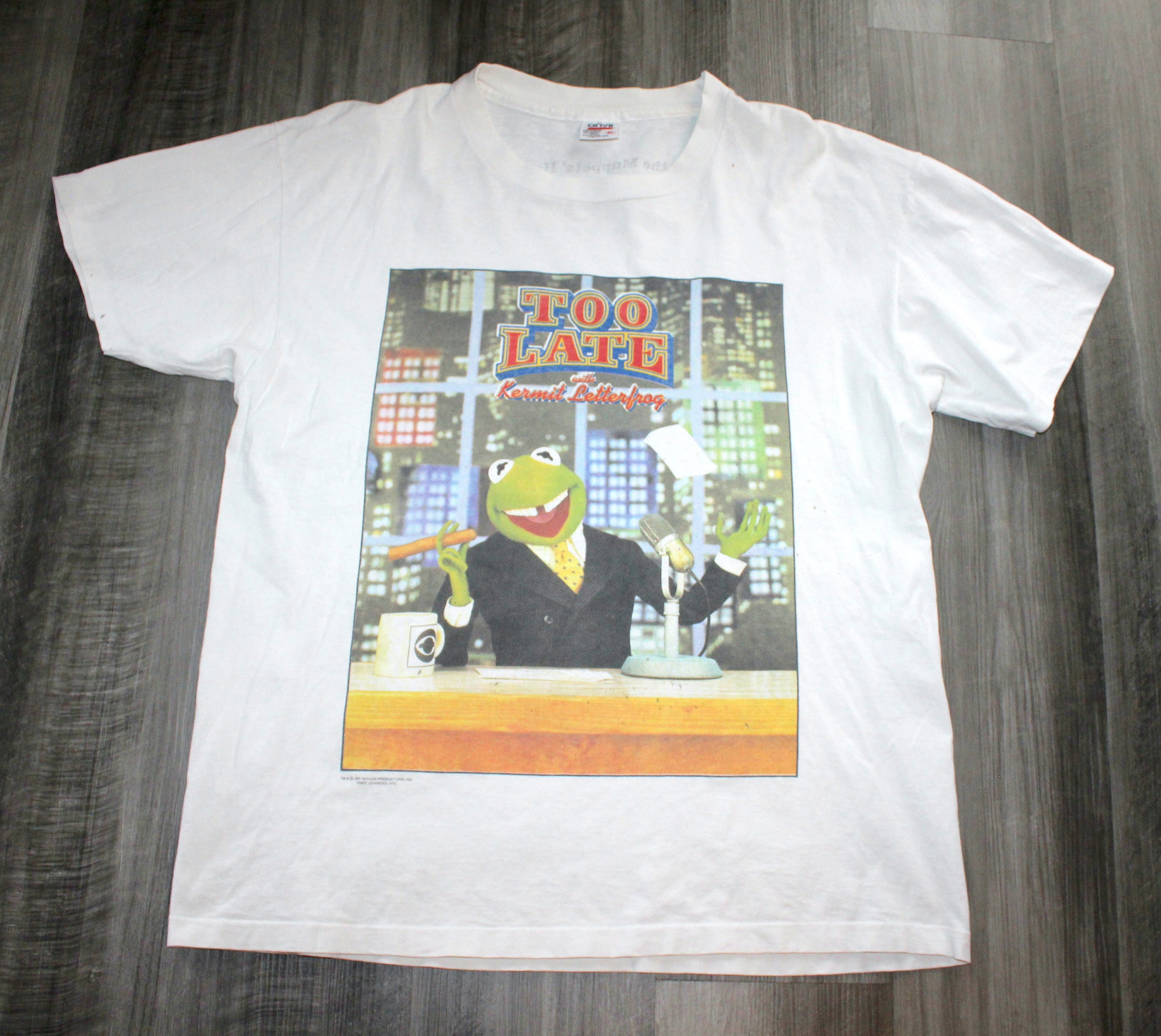 Vintage 90s TV Show Clothing Muppets Kermit the Frog Puppet - Etsy